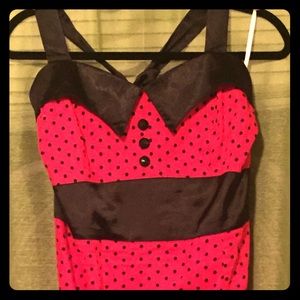 pin-up pencil dress.